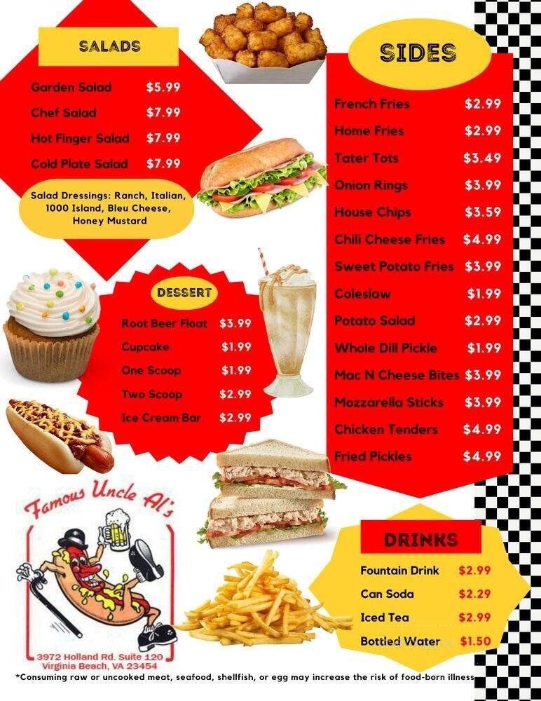 Menu page 2