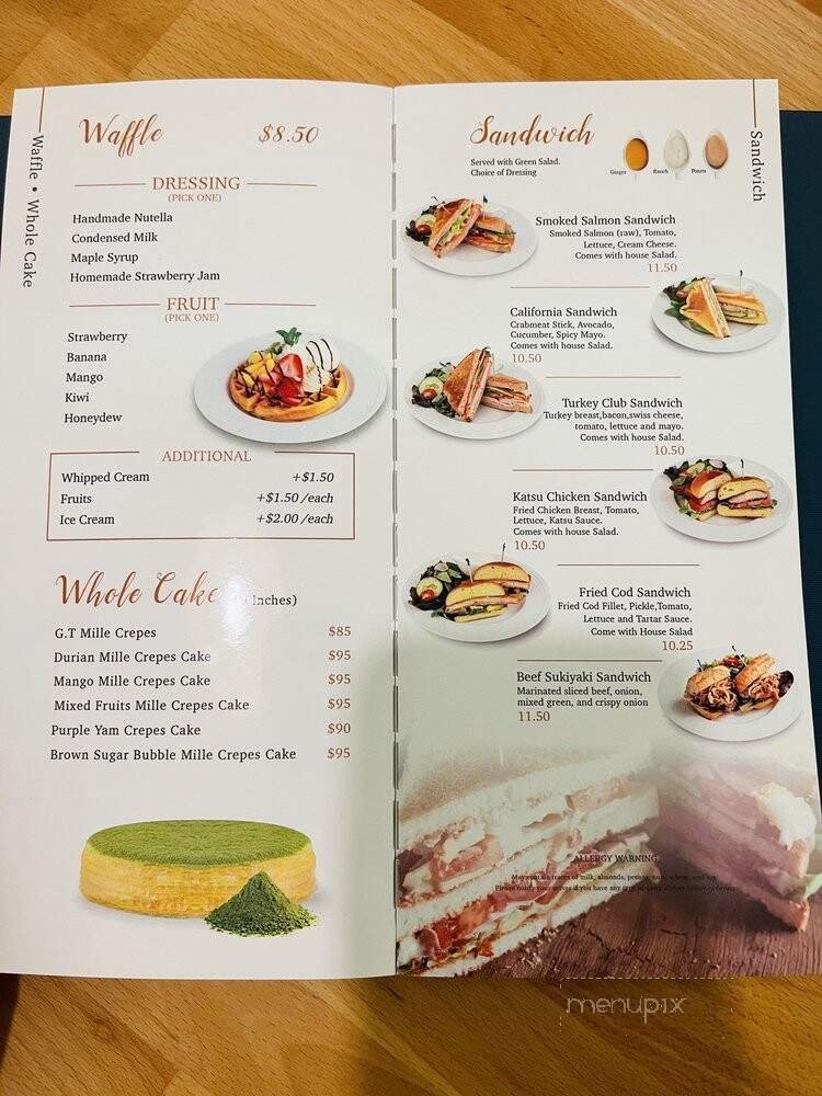 Menu page 2