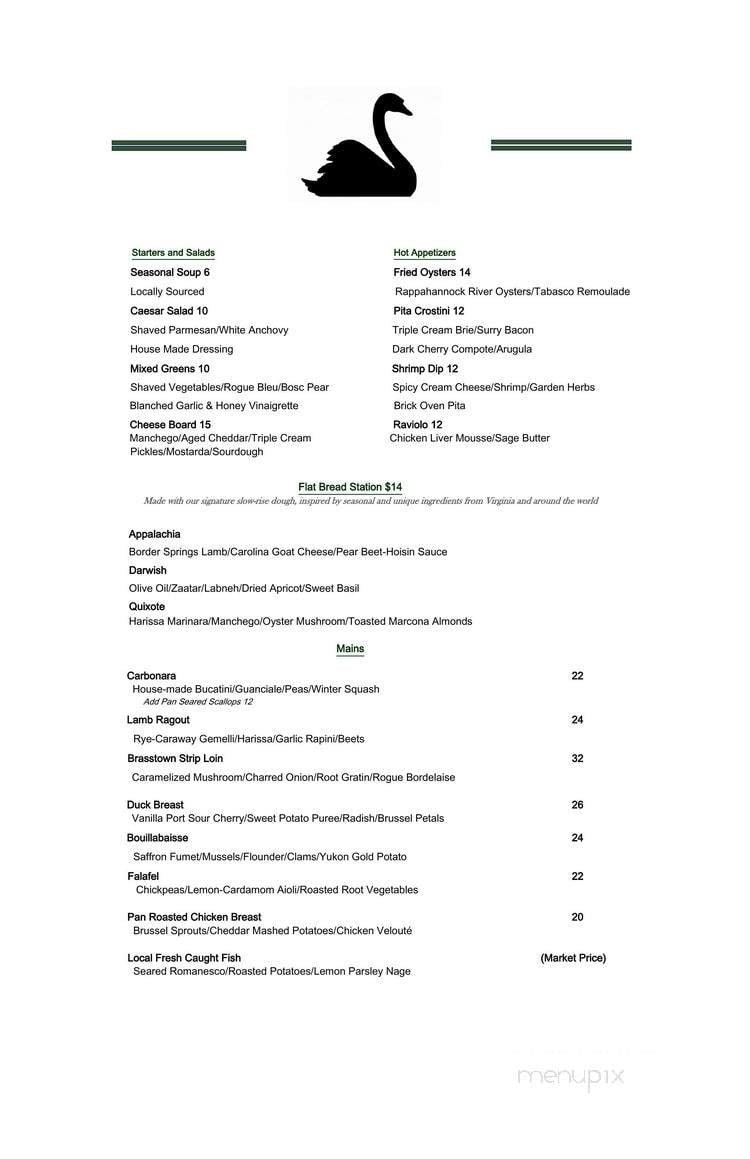 Menu page 1