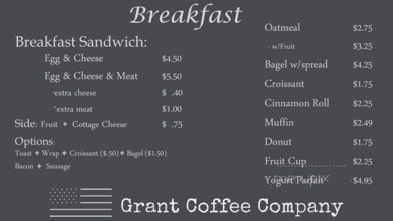 Menu page 2