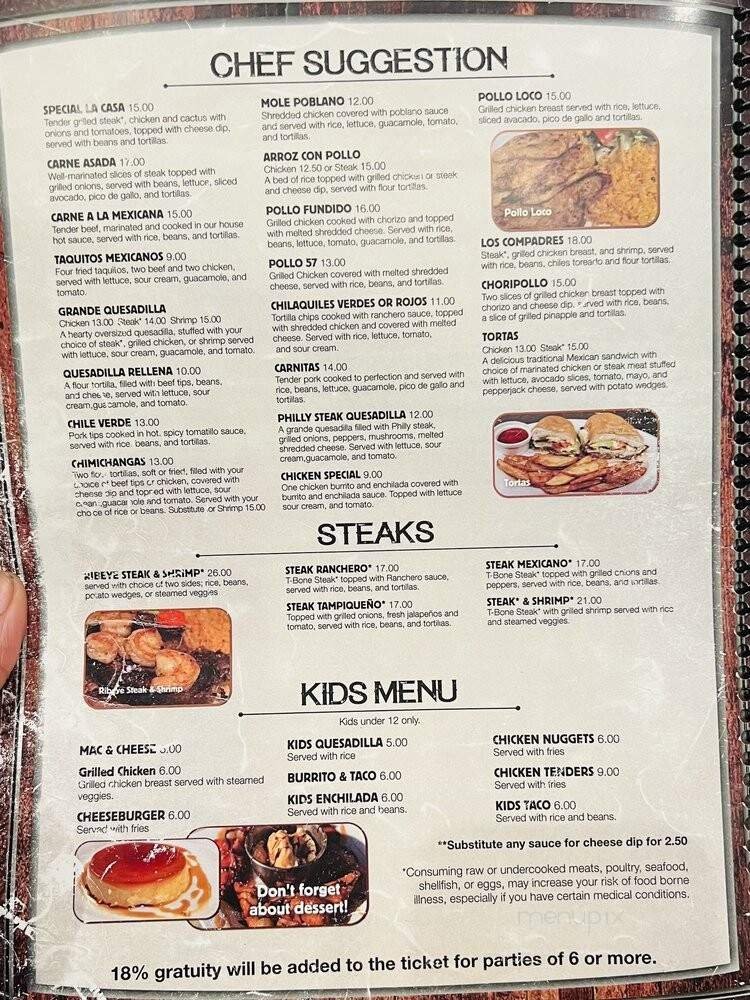 Menu page 2