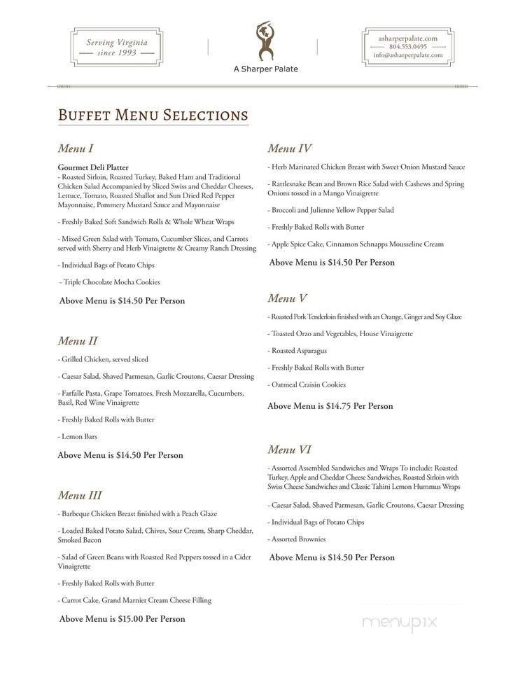 Menu page 2