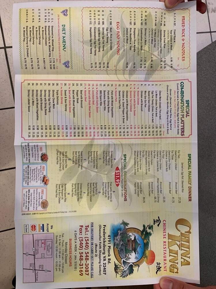 Menu page 2