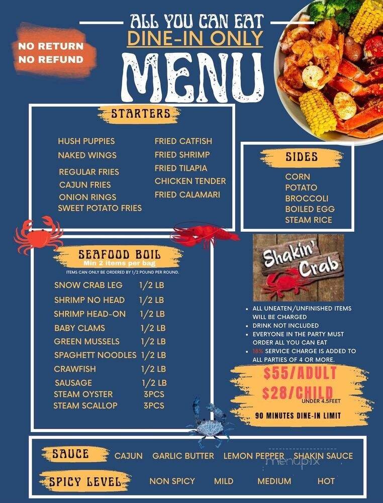 Menu page 1