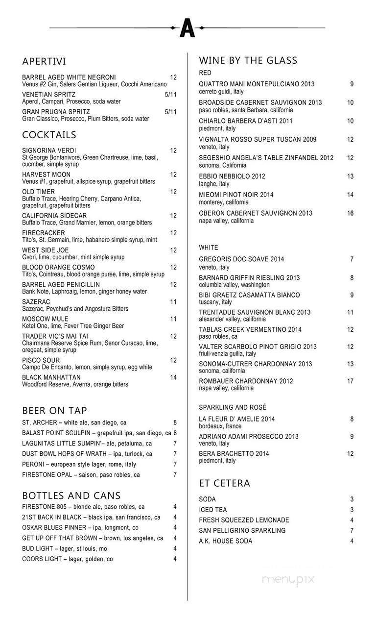 Menu page 2