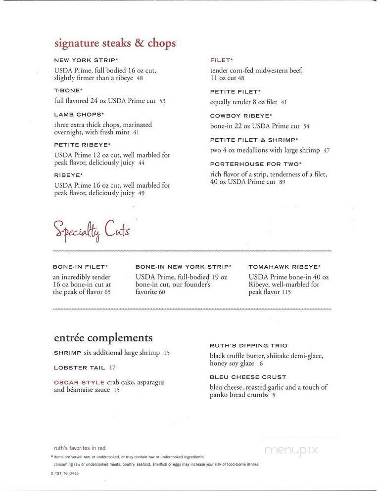 Menu page 6