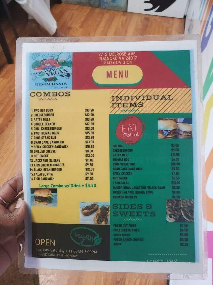 Menu page 2