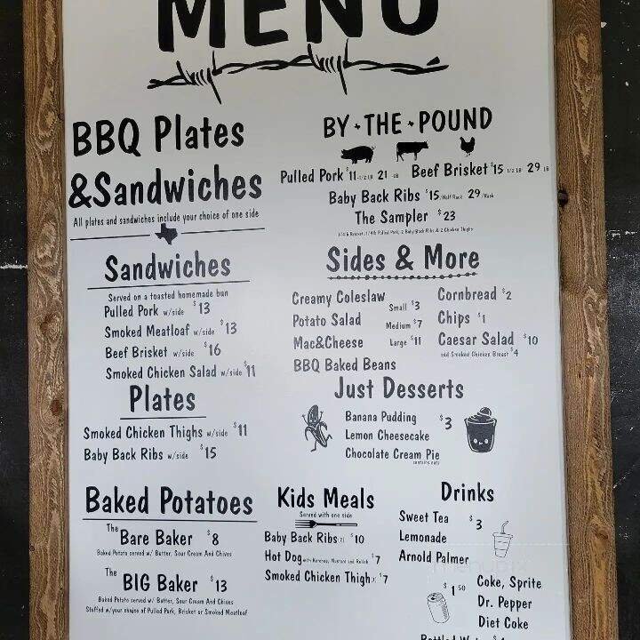 Menu page 1