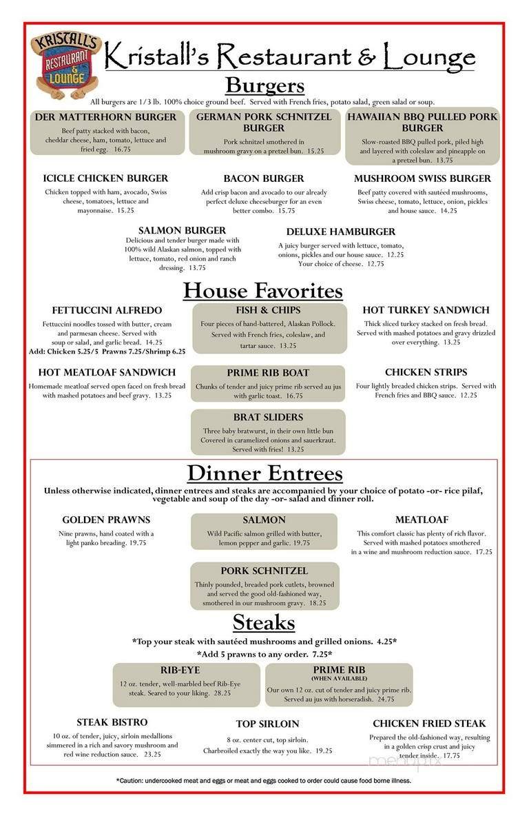 Menu page 2