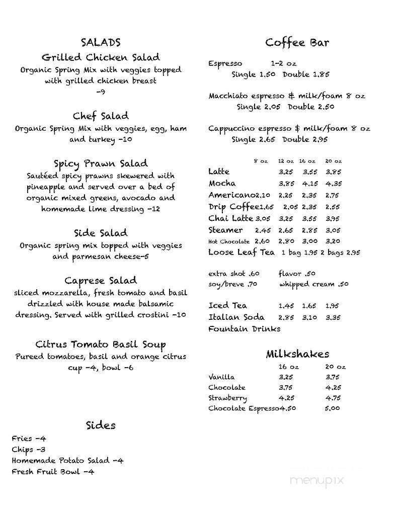 Menu page 2