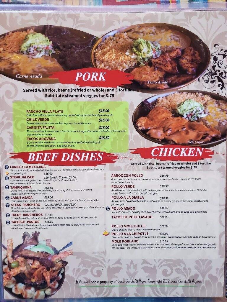 Menu page 2