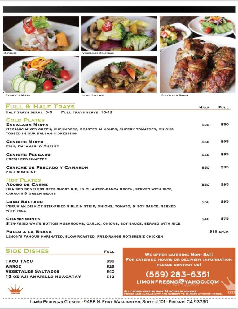 Menu page 4