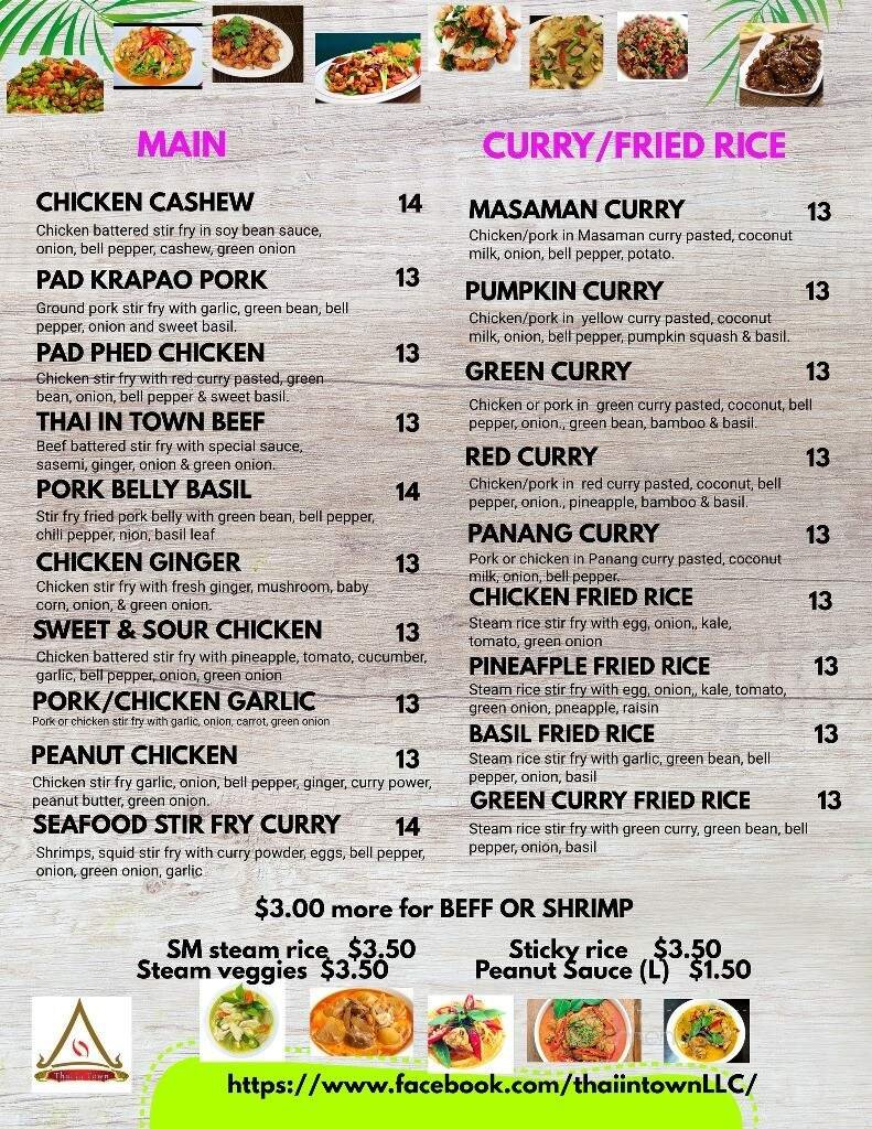 Menu page 2