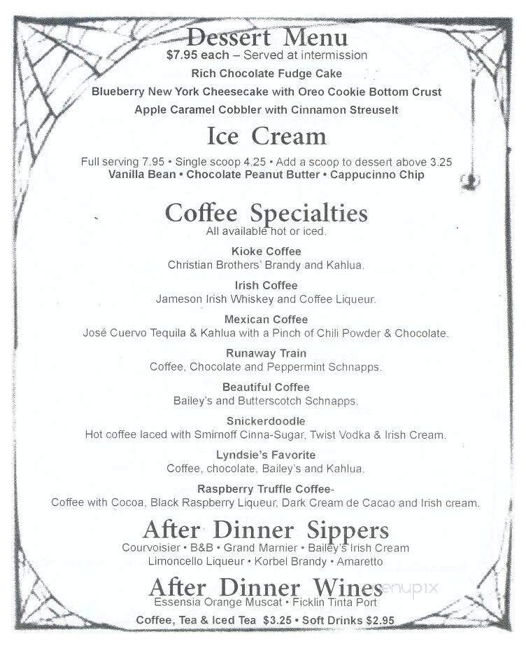 Menu page 3