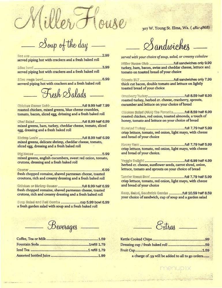 Menu page 2