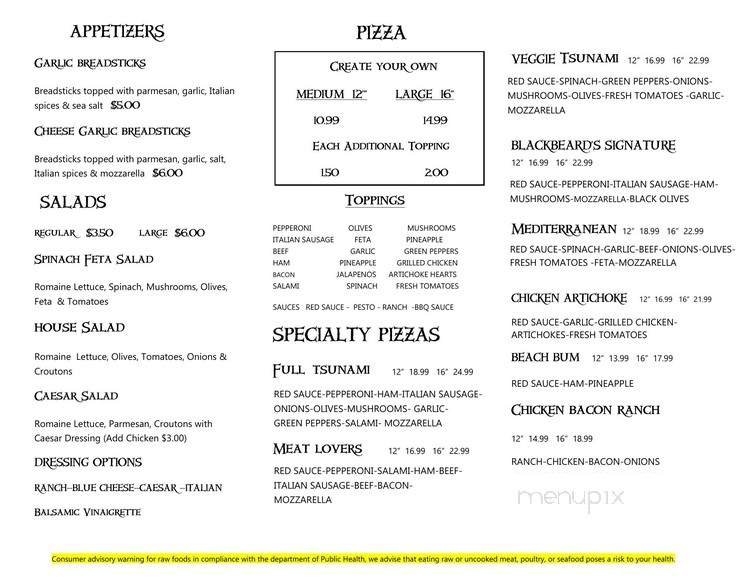 Menu page 1