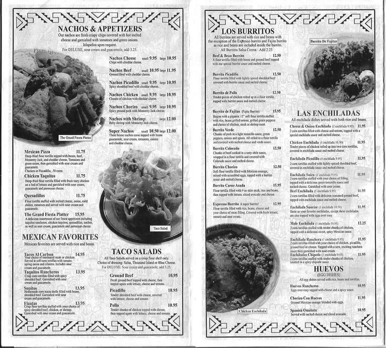 Menu page 1