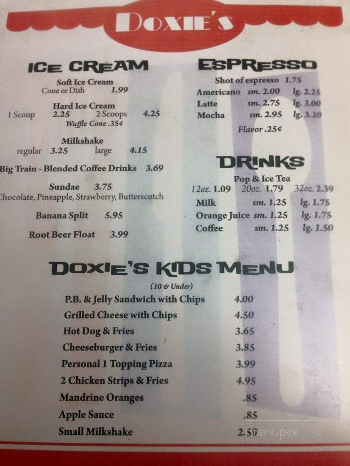 Menu page 2