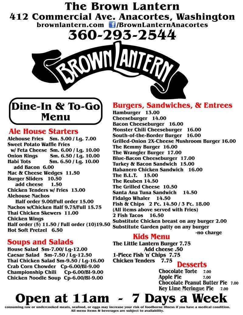 Menu page 2