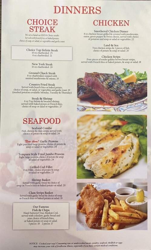 Menu page 2