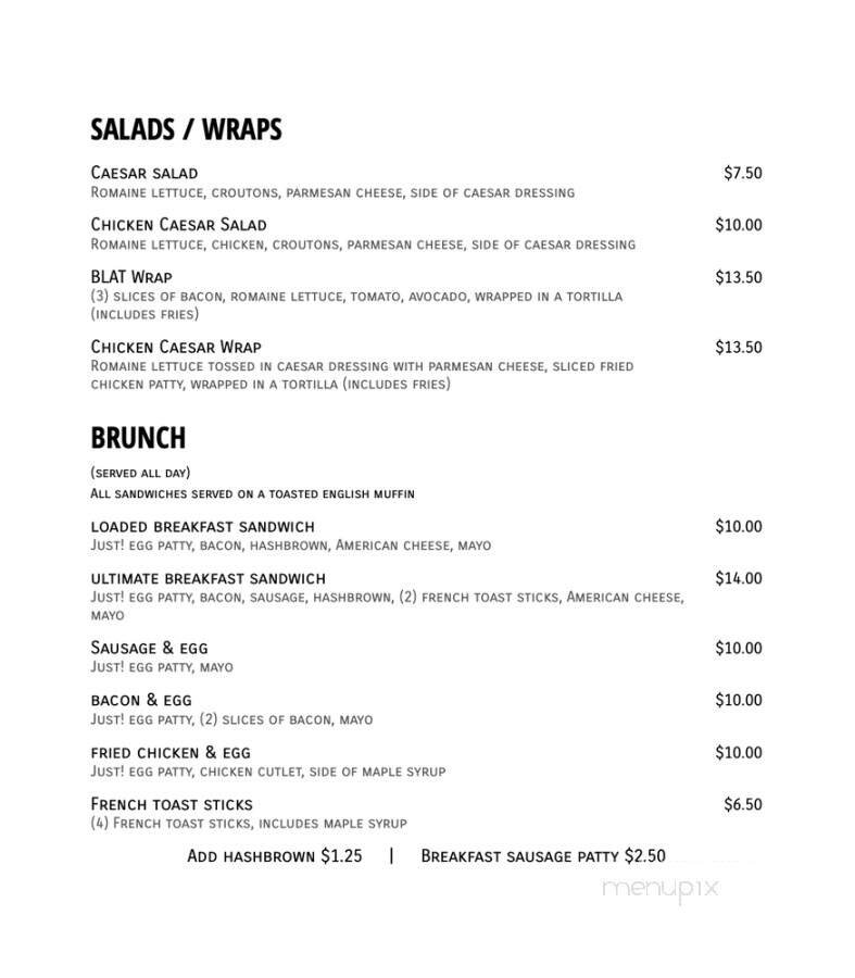 Menu page 3