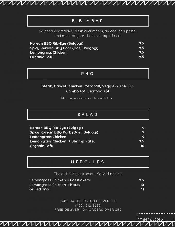 Menu page 2
