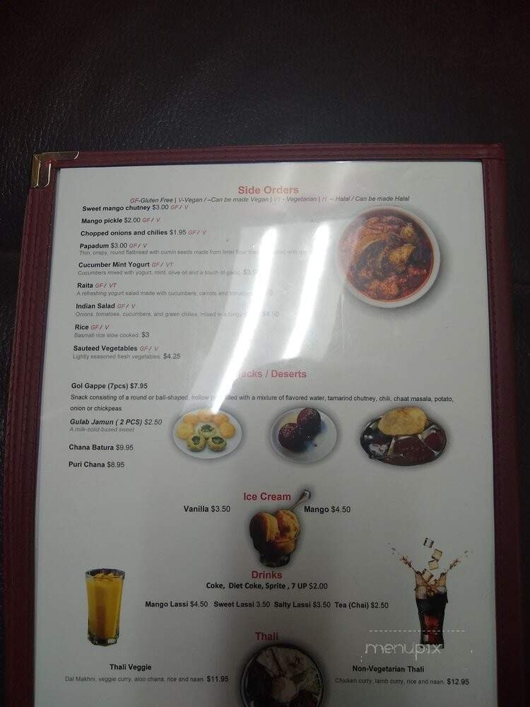 Menu page 2