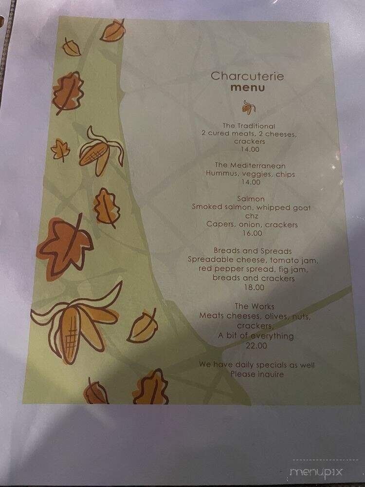Menu page 1