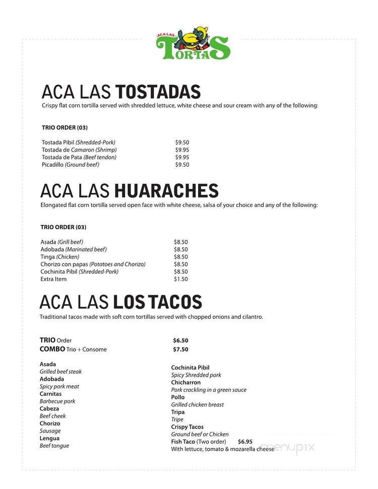 Menu page 2