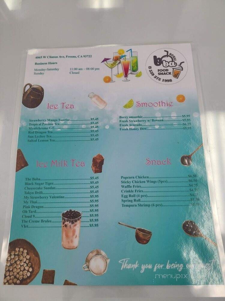 Menu page 4