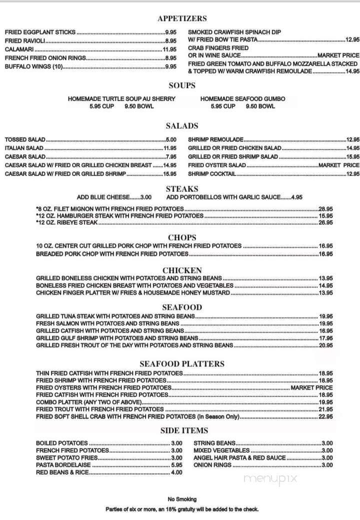 Menu page 3
