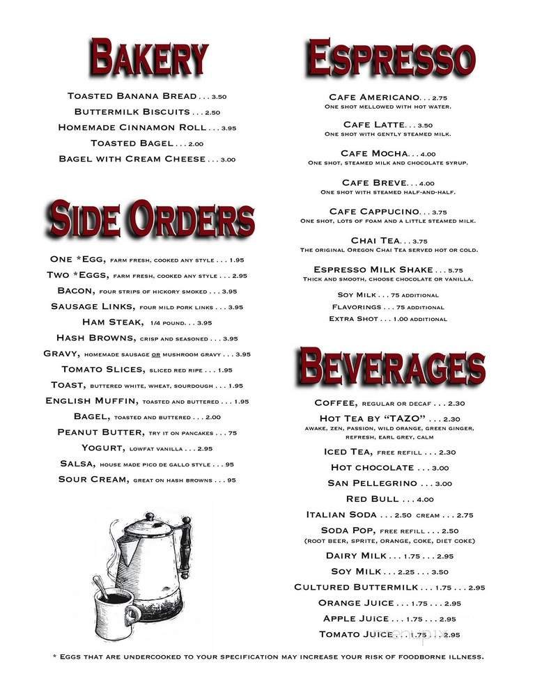 Menu page 2