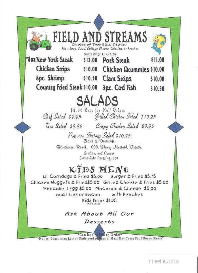 Menu page 2