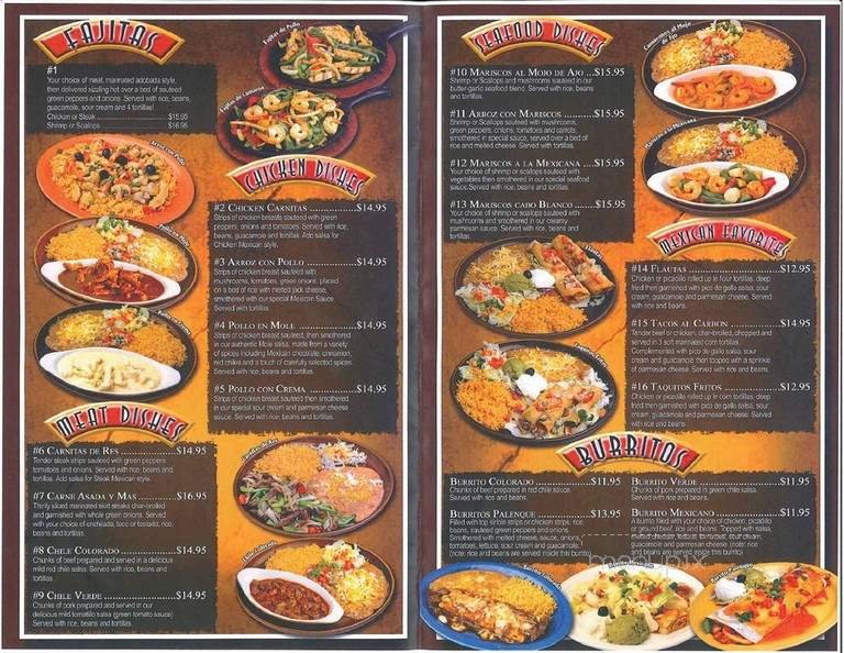 Menu page 2
