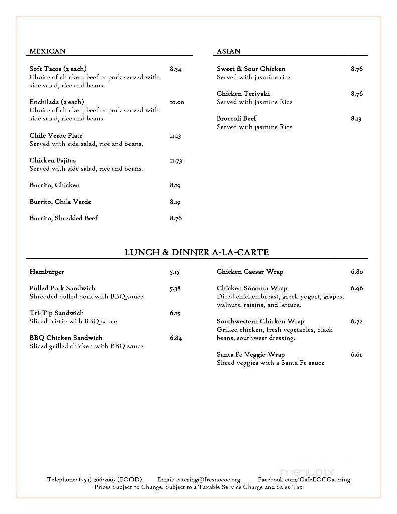 Menu page 4
