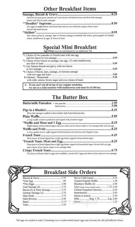 Menu page 2