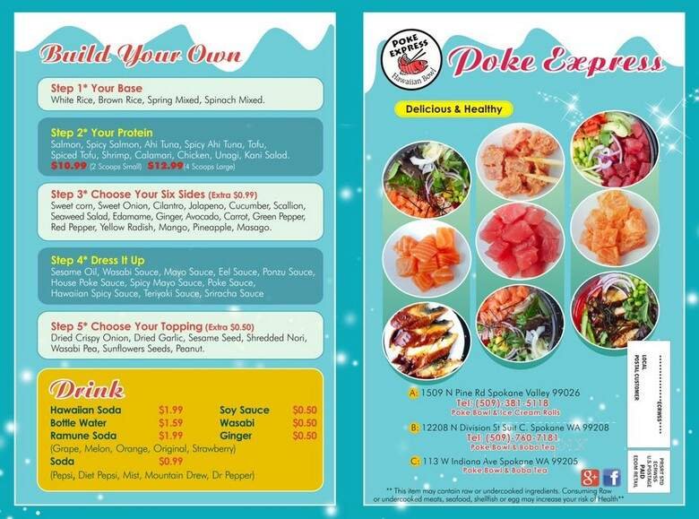 Menu page 2