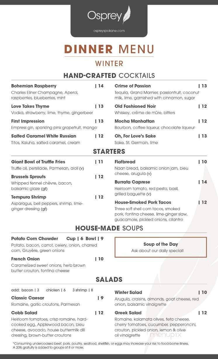Menu page 2