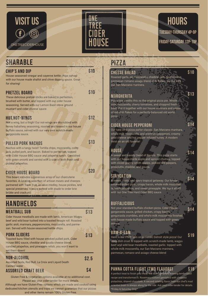 Menu page 2