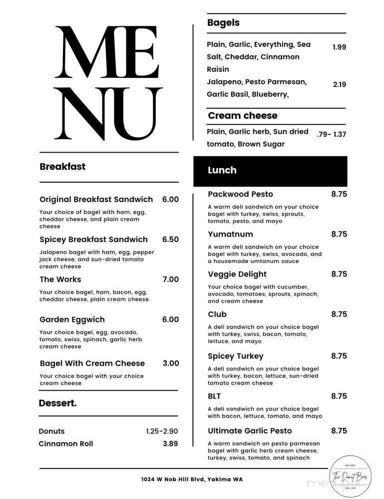 Menu page 2