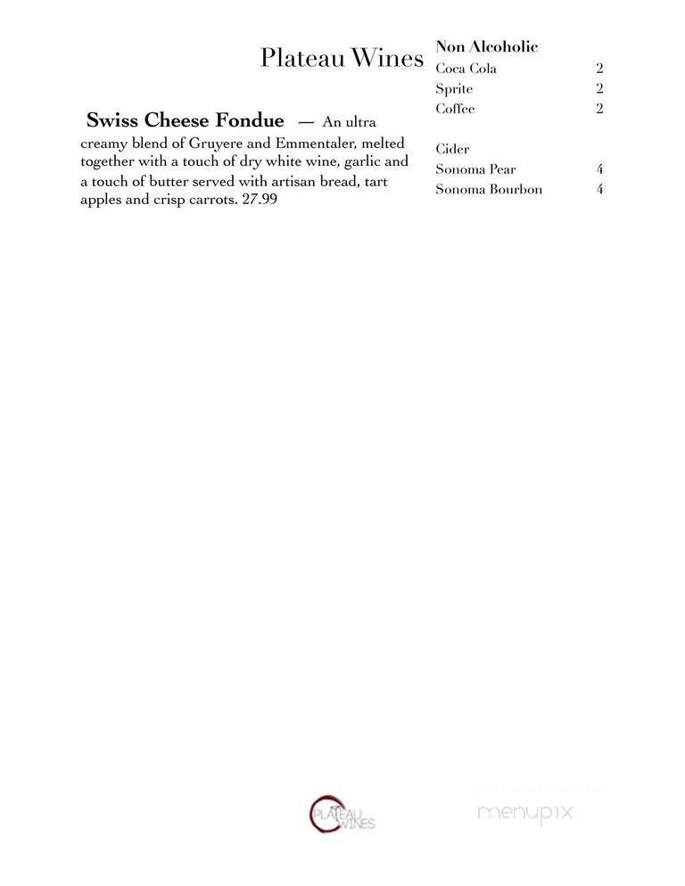Menu page 2