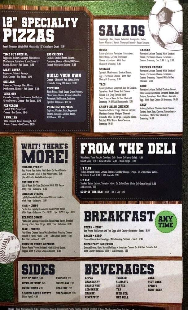 Menu page 2