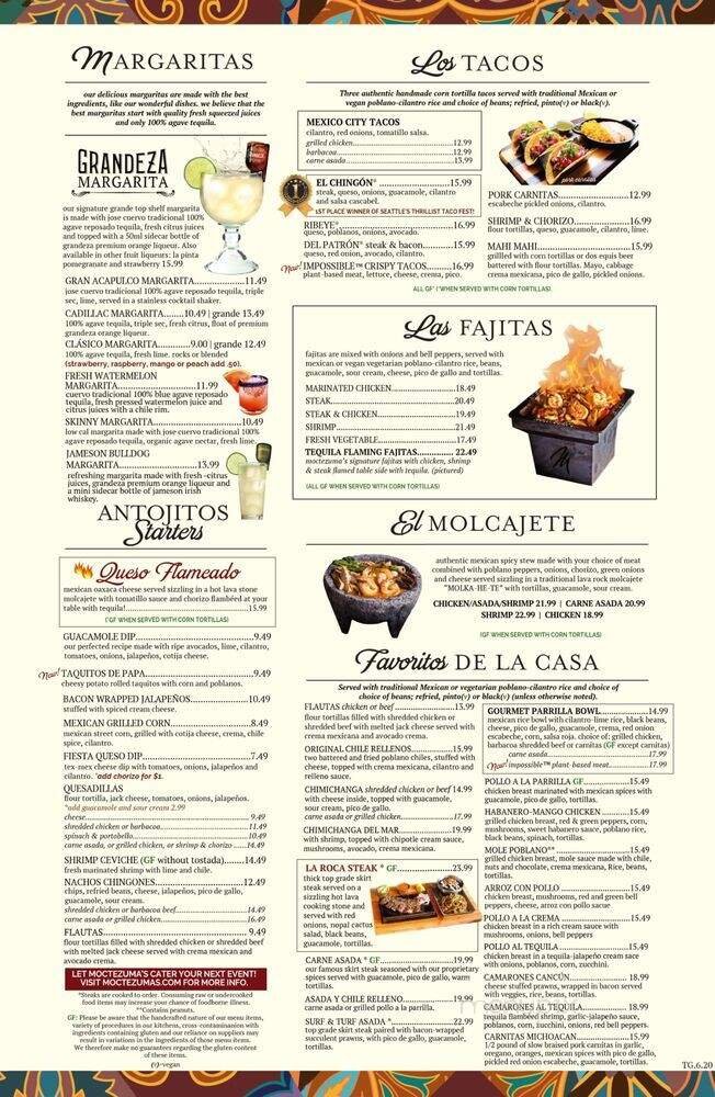 Menu page 2