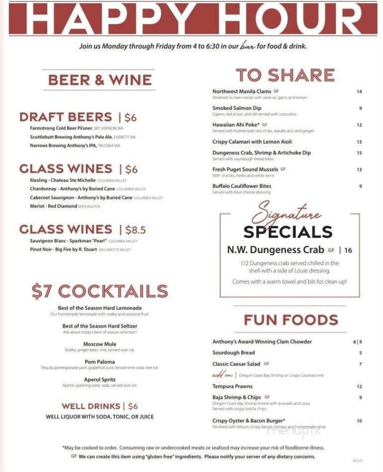 Menu page 2