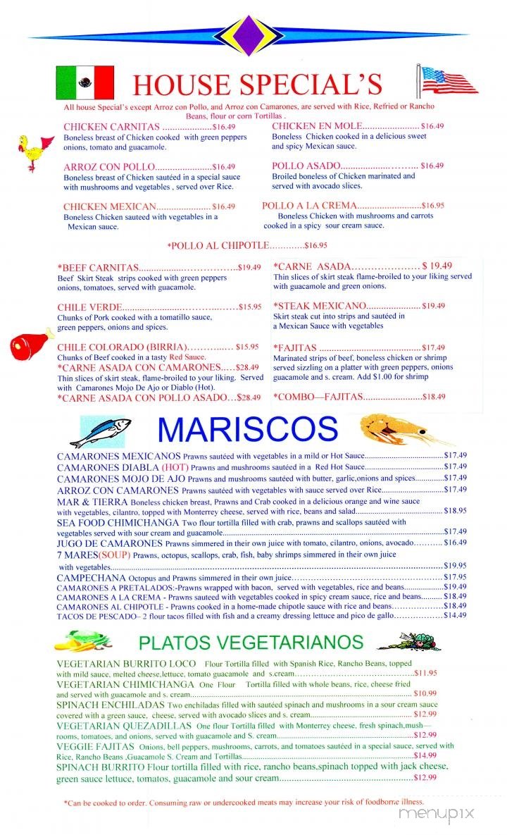 Menu page 2