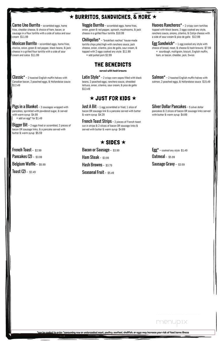 Menu page 2
