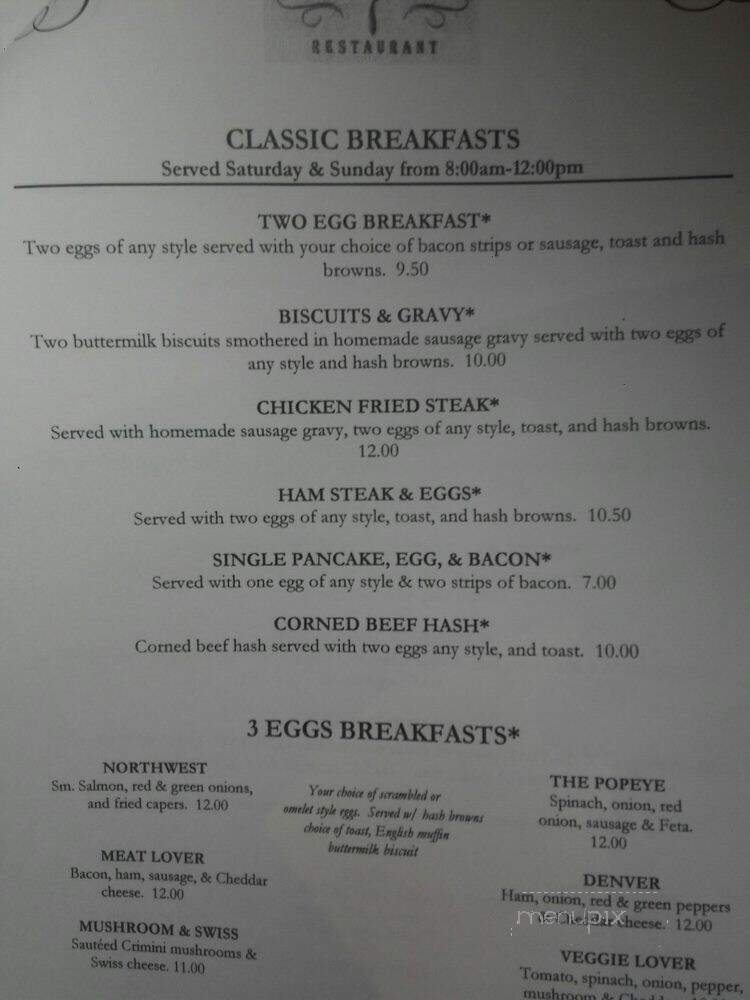 Menu page 2