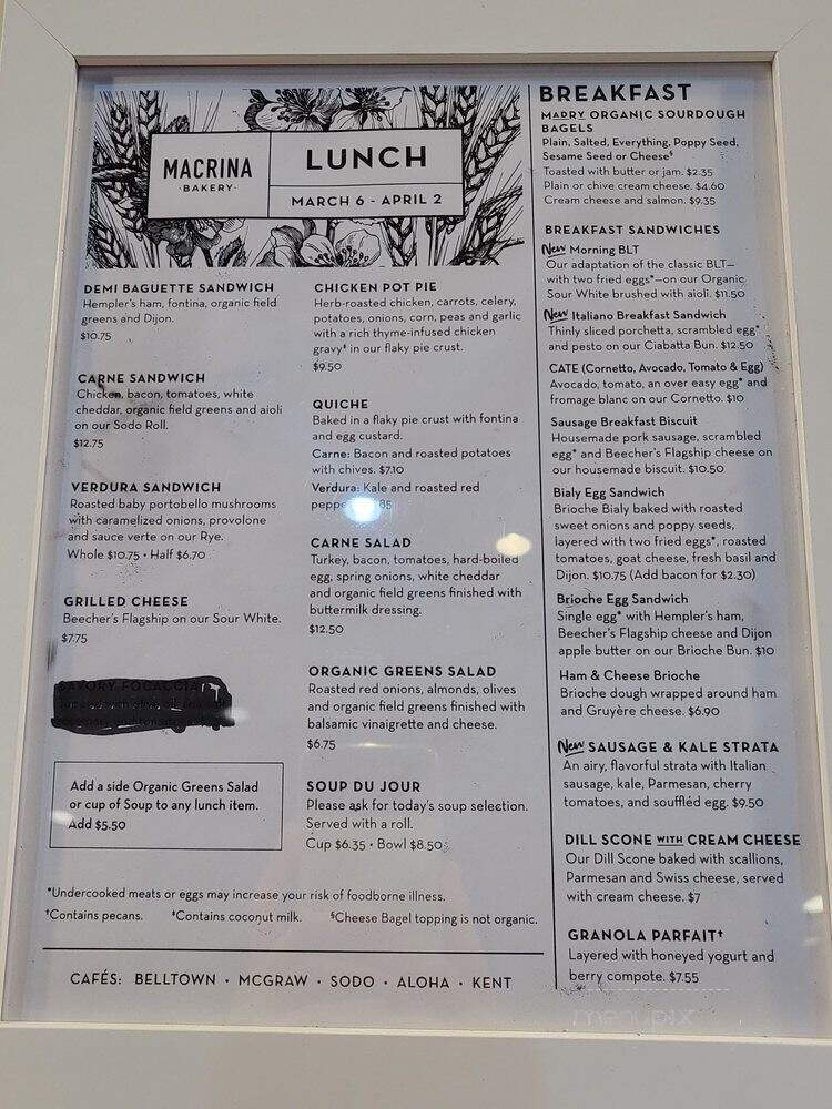 Menu page 2