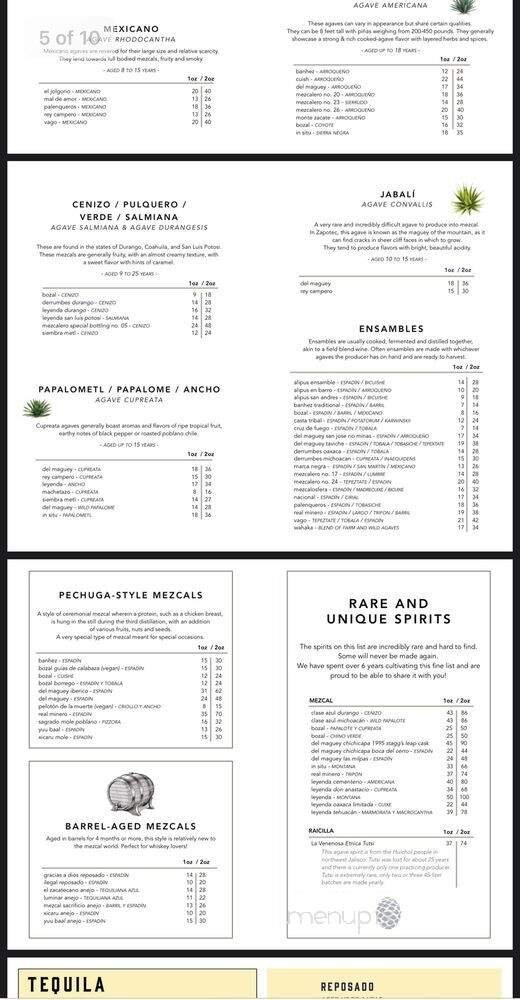 Menu page 2