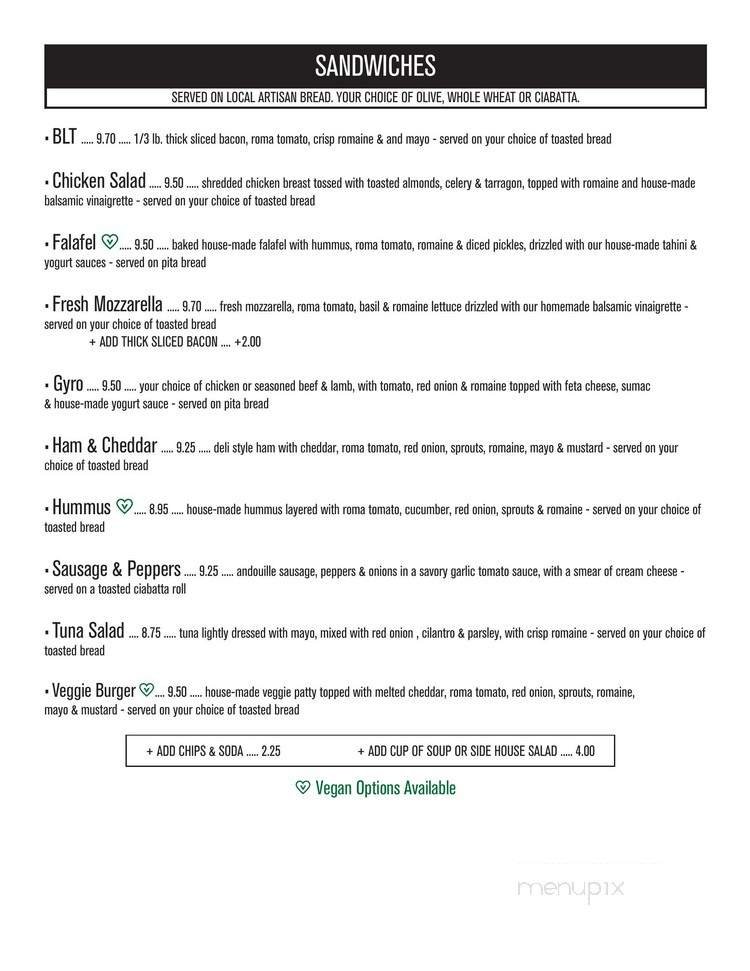 Menu page 2